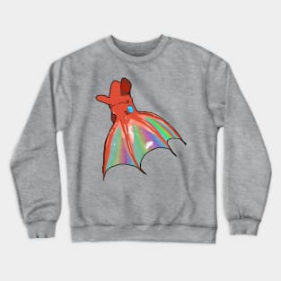 Iridescent Vampire Squid Crewneck Sweatshirt